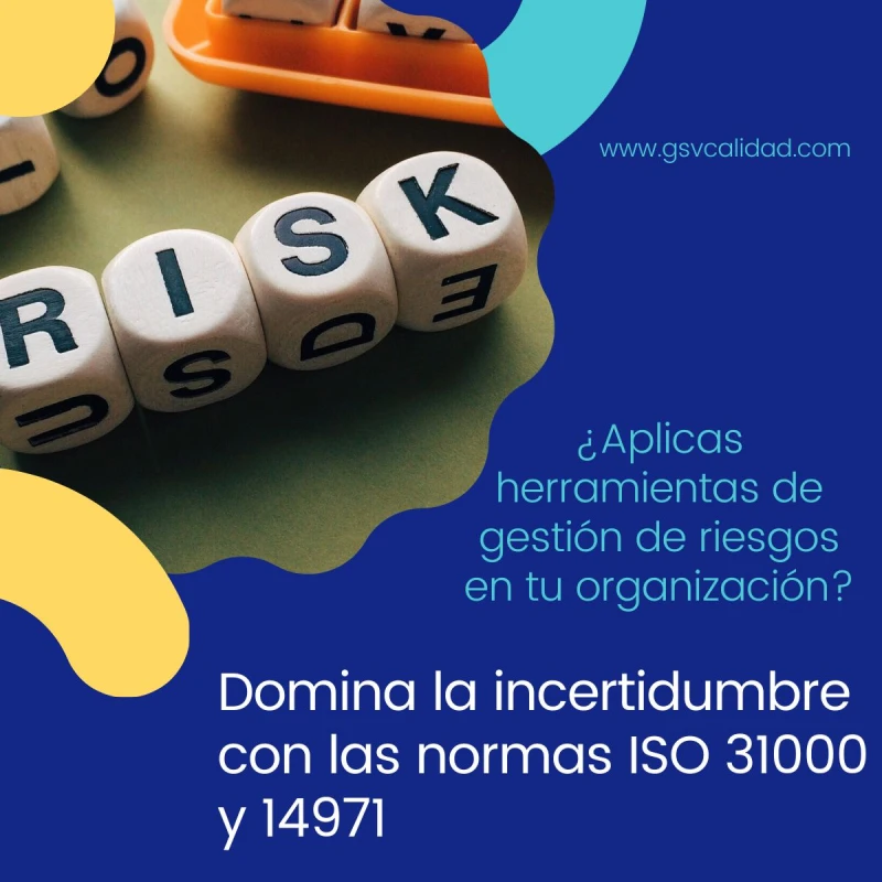 Domina la incertidumbre con las normas ISO 31000 y 14971 de gestión de riesgos. Domina la incertidumbre con las normas ISO 31000 y 14971 de gestión de riesgos.